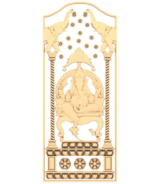 Divine Ganesha Panel