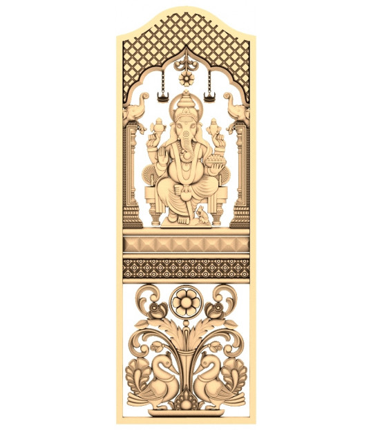Sacred Ganesh Panel