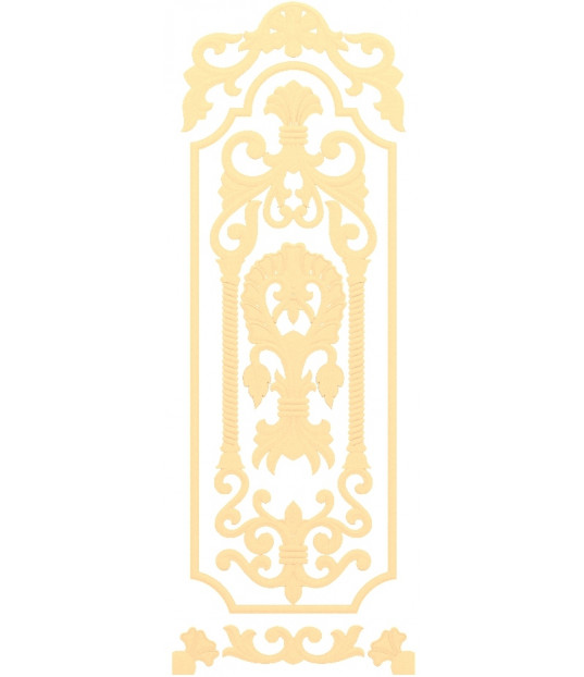 Floral Elegance Decorative Panel