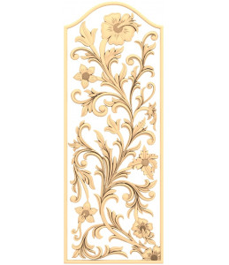 Floral Elegance Panel