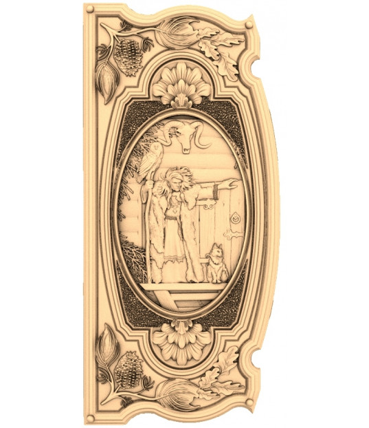 Woodland Witch Decorative Panel
