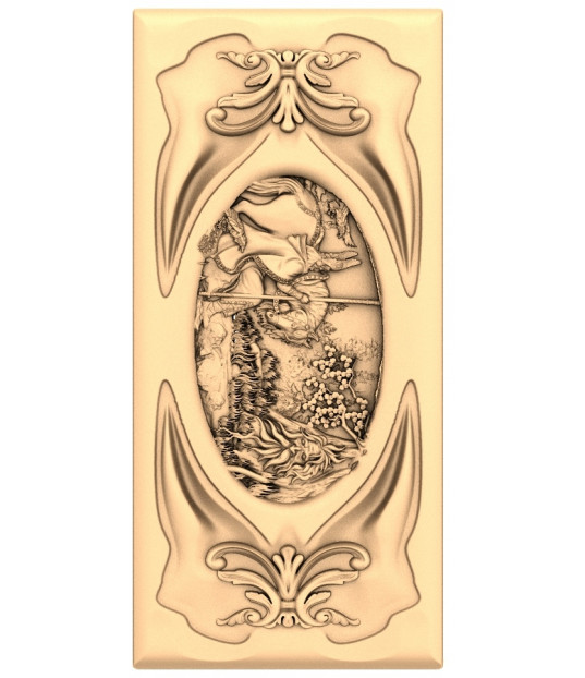 Victorious Saint George Relief
