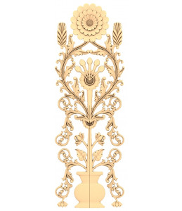 Floral Elegance Panel