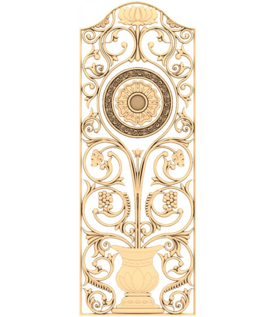 Floral Harmony Panel