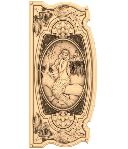 Serene Mermaid Panel