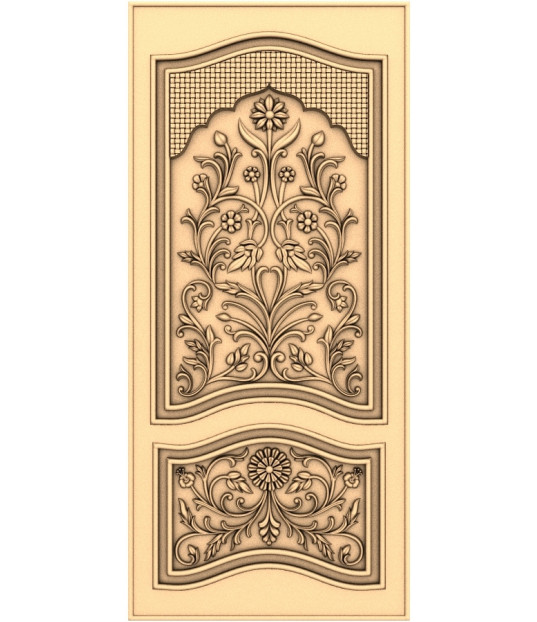 Floral Harmony 3D Panel