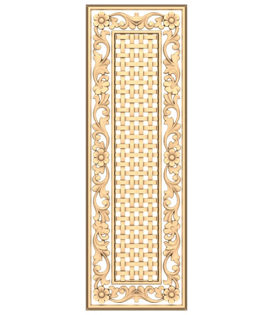 Floral Elegance Panel