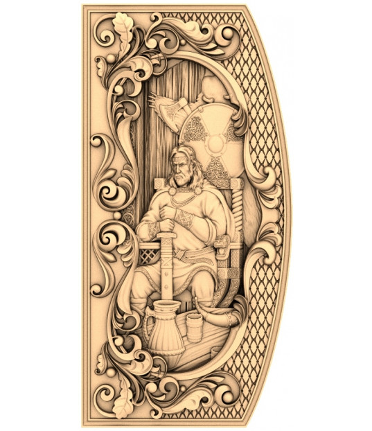 Viking Saga Carving