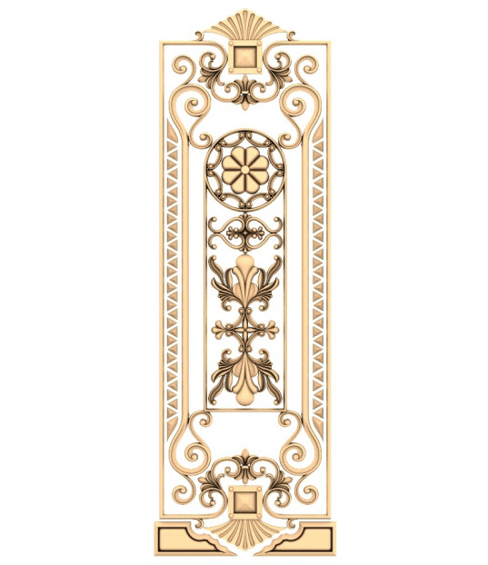 Elegance Flourish 3D Panel