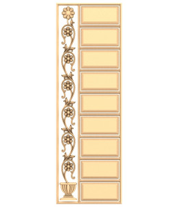 Floral Elegance Panel