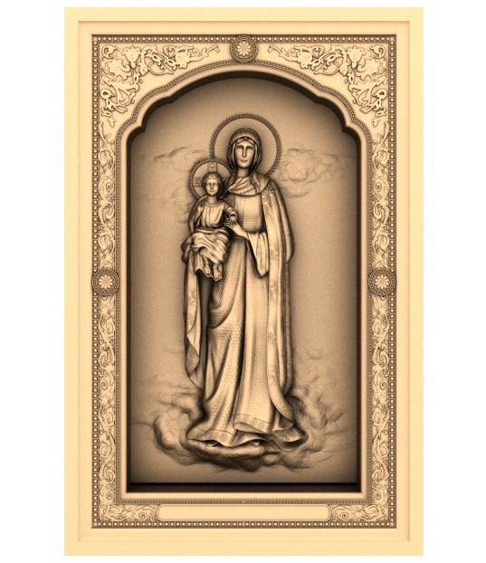 Madonna and Child: Sacred Aura
