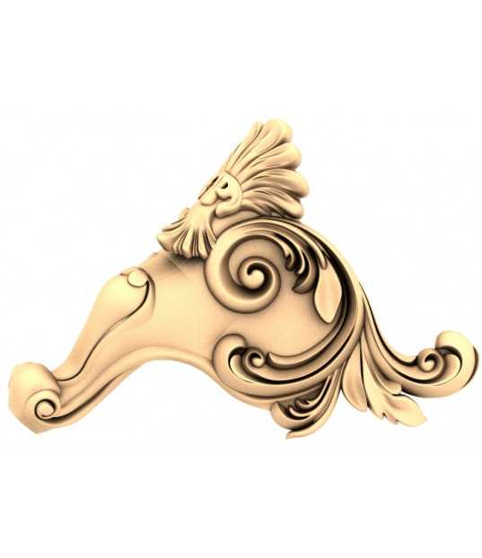Ornate Regal Corner Decor