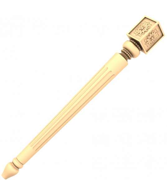 Elegant Finial Rod