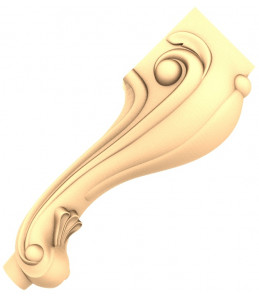 Ornate Curved Corbel
