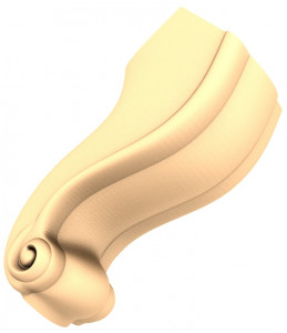 Curved Acanthus Bracket