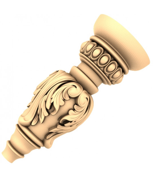 Baroque Flourish Baluster