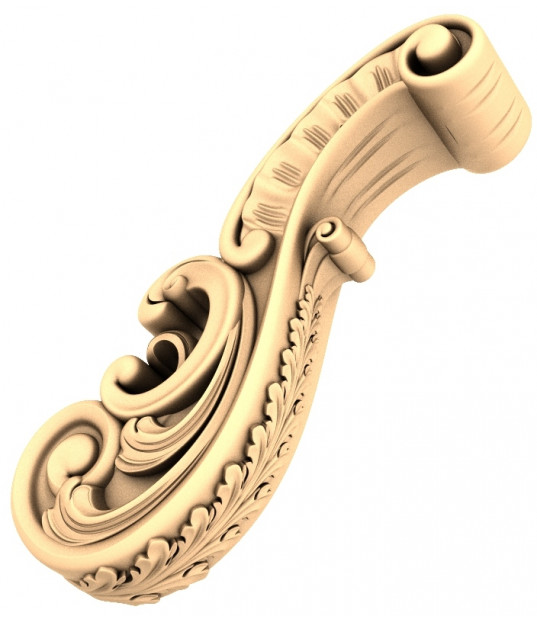 Elegant Acanthus Bracket