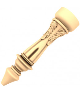 Baroque Elegance Table Leg