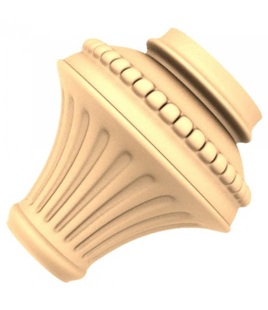 Elegant Fluted Finial