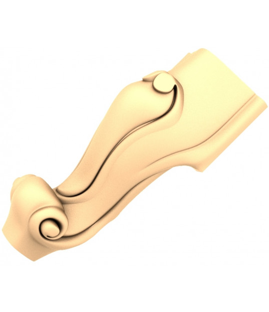 Elegance Scroll Furniture Leg