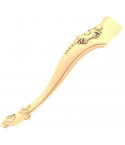 Ornate Curved Furniture Leg
