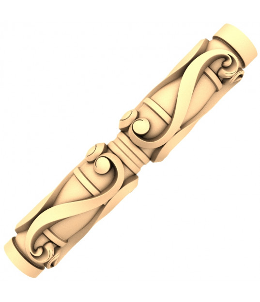 Elegant Scroll Baluster