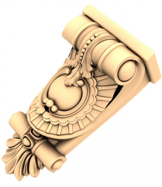 Rococo Scroll Corbel