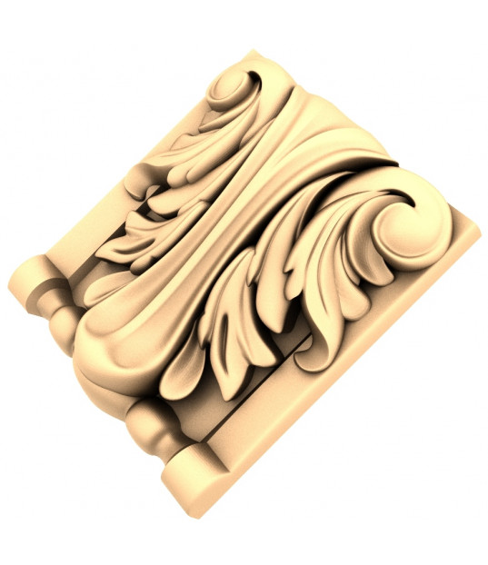 Floral Scroll Bracket