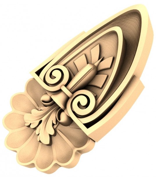 Ornate Acanthus Leaf