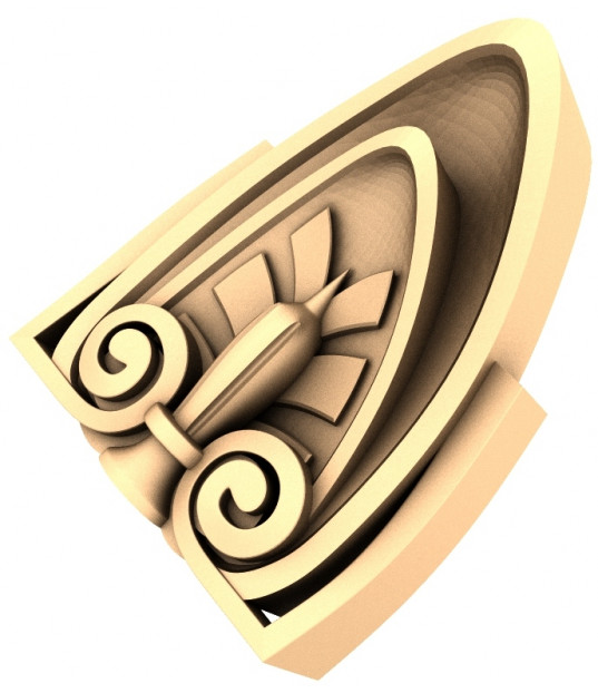 Ornamental Acanthus Corner Detail