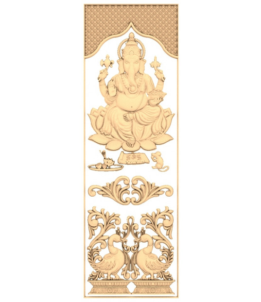 Divine Ganesha Panel