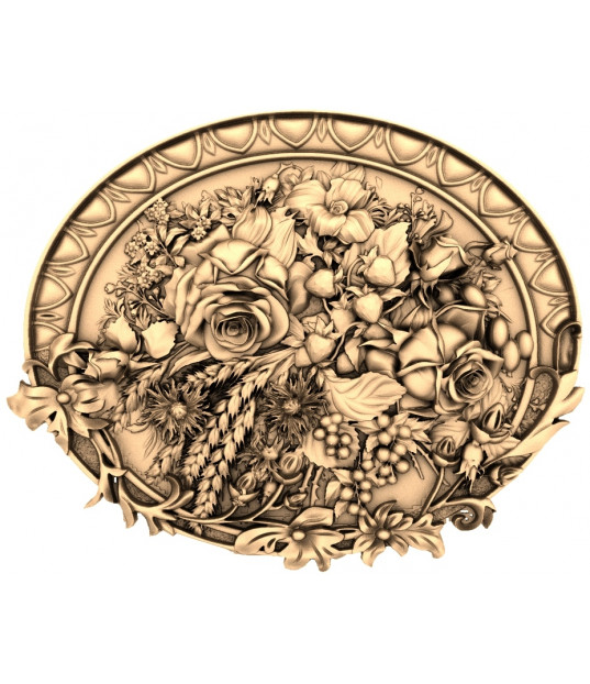 Opulent Floral Symphony