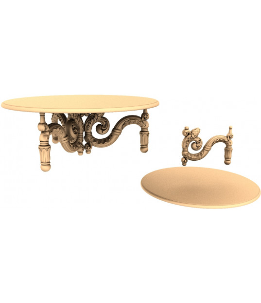 Baroque Elegance Table Model