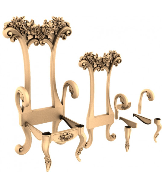 Royal Blossoms Chair Design