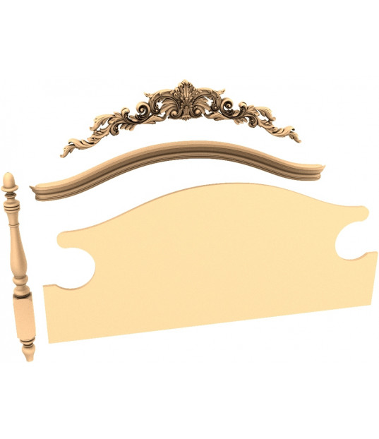 Ornate Headboard Design