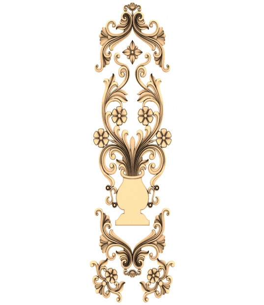Elegance Flourish Panel