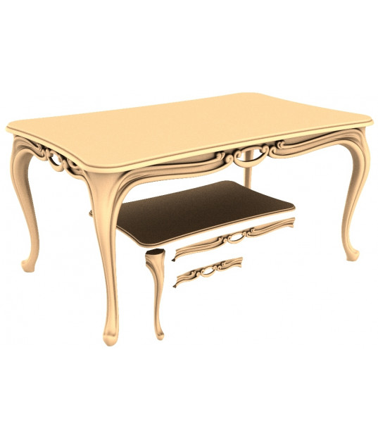 Elegance Carved Table