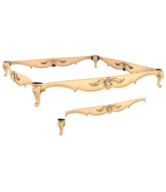 Baroque Elegance Table Frame