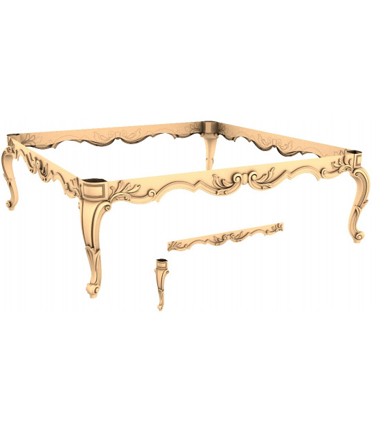 Baroque Elegance Table Frame