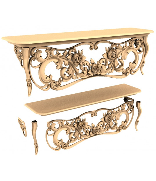 Regal Roses Shelf