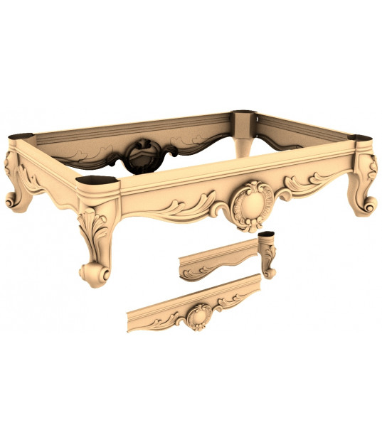 Baroque Elegance Table Frame