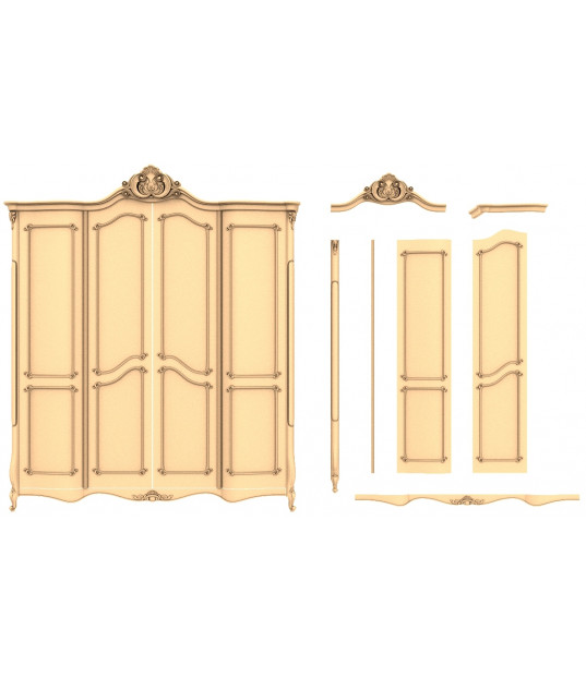 Renaissance Wardrobe Decor Set