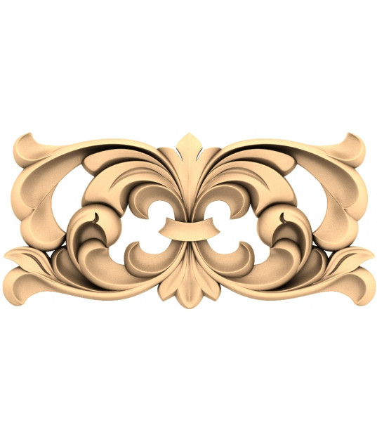Baroque Elegance 3D Decorative Panel
