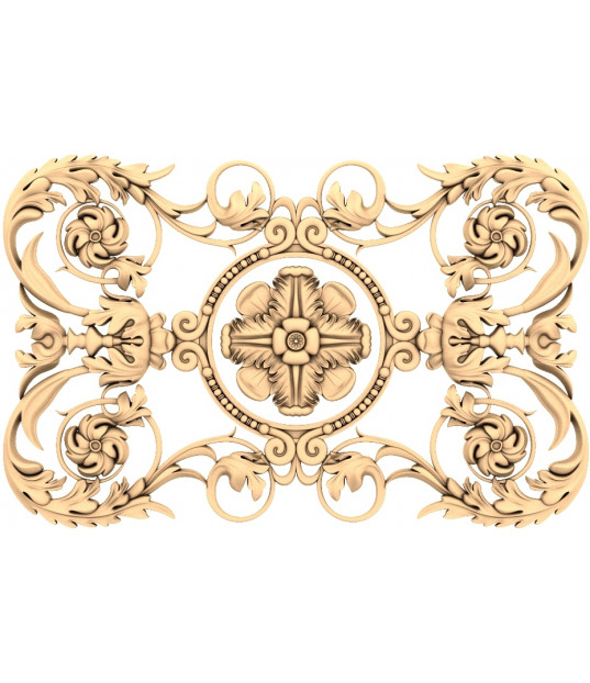Floral Elegance 3D Panel