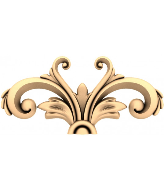 Regal Acanthus Flourish