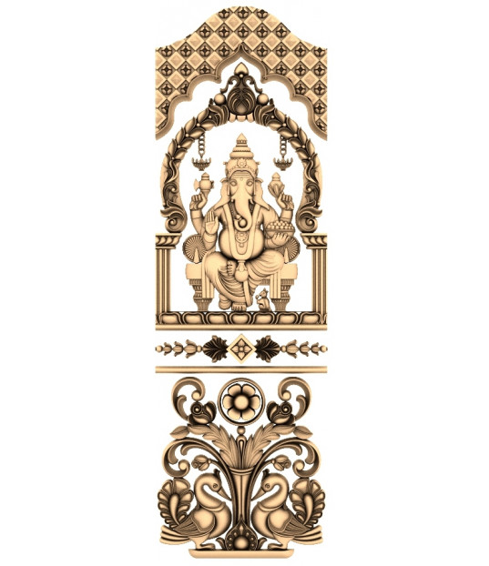 Ganesha Decorative Relief