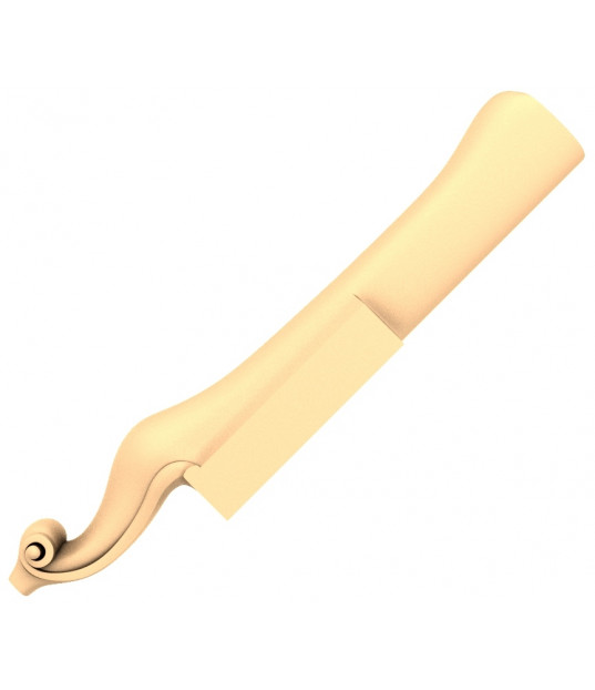 Elegant Scroll Armrest