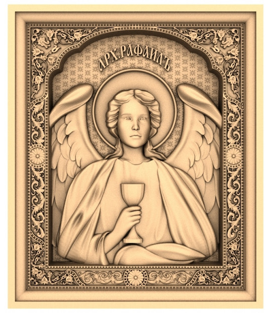 Archangel Raphael 3D Model