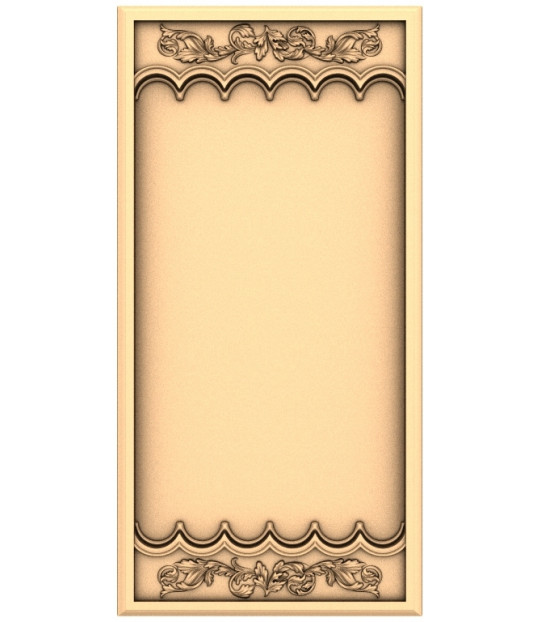 Arched Floral Panel