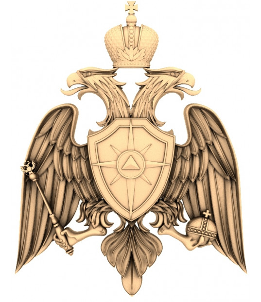 Imperial Double-Headed Eagle Relief